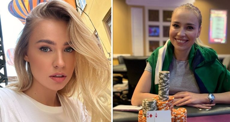 Professionele pokerspeelster Olga heeft geen bluf nodig, ze hypnotiseert je met haar schoonheid (foto's)