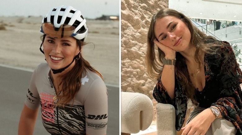 Wielerbabe Puck Moonen zet de fiets opzij en trekt naar Ibiza... Bikinifoto's kunnen dan natuurlijk niet ontbreken!