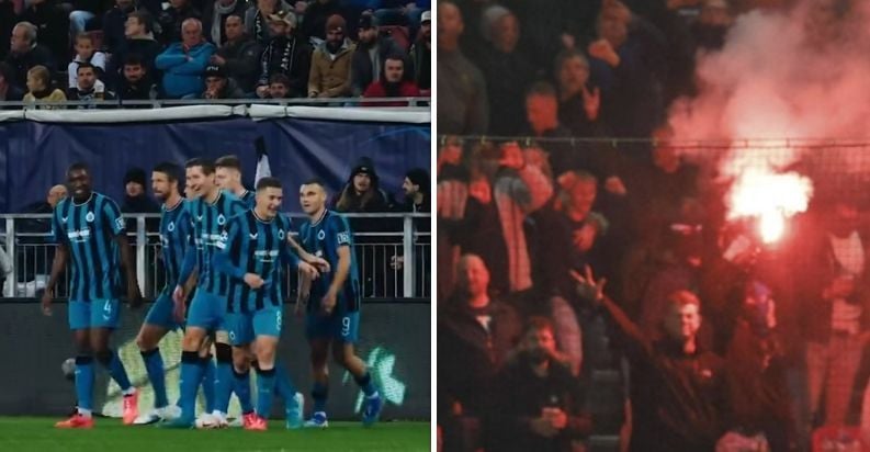 Voetbalwereld reageert geschokt op gedrag van 'marginale' Club Brugge-fans: "De schande van Europa!"