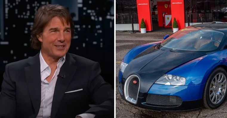 Tom Cruise heeft een permanent verbod om een Bugatti te kopen, en dat na een bijzonder 'incident'