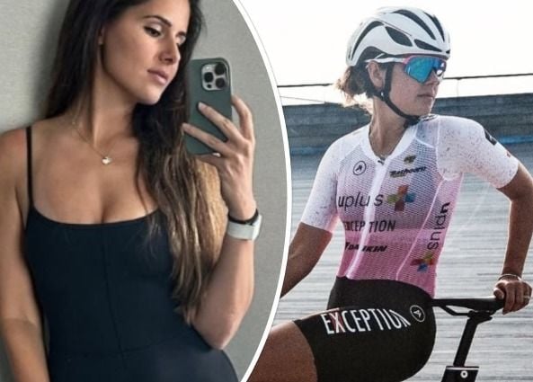 Bloedhete wielrenster Alexandra deelt een bikinifilmpje dat haar Instagram bijna doet crashen