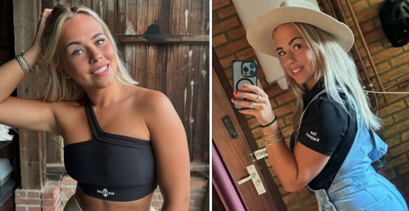 Boerin Ilse gooit haar overall uit en wipt in een paar heerlijke lingeriesetjes (foto's)