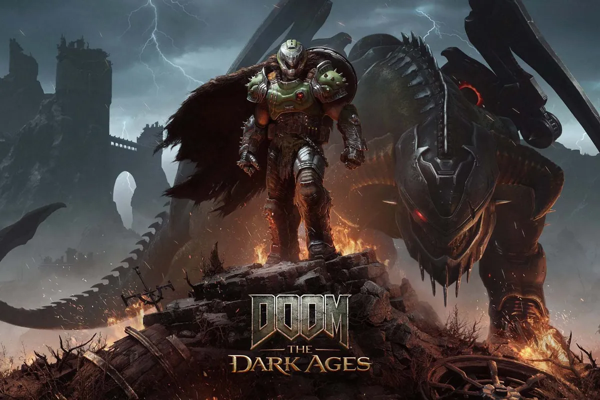doom the dark ages key art