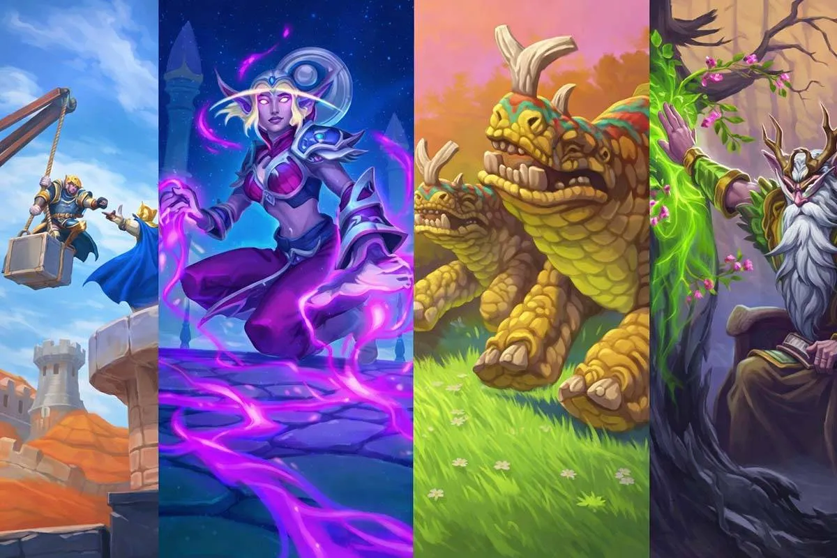 Hearthstone Restoration of Azeroth class sets