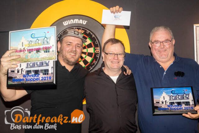 Piet Burggraaf en Niels Alblas winnen Texel Darts Trophy koppels