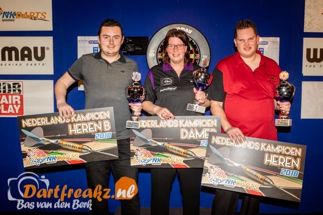 Winmau NK Darts: Plaisier, Herms, Van den Hoogen, Ruiter en Lammers kronen zich tot Nederlands kampioen
