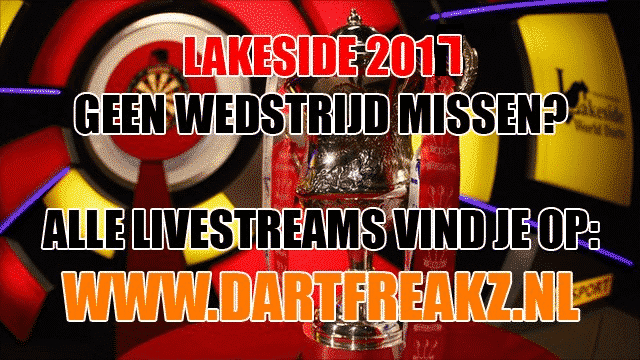 Mis niets van Lakeside met livestream op www.dartfreakz.nl/lakeside2017