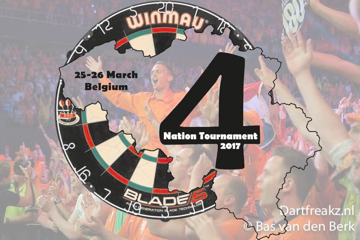 Op 25 en 26 maart is het 4 Nations Tournament in Retie te Belgie