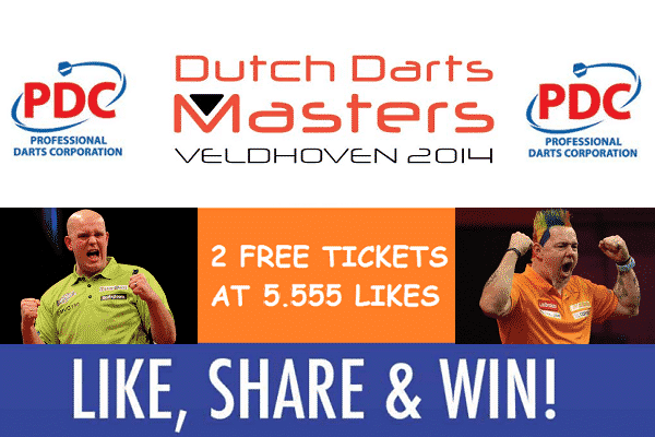 Richard van der Kaaij is er in februari ook bij op de Dutch Darts Masters
