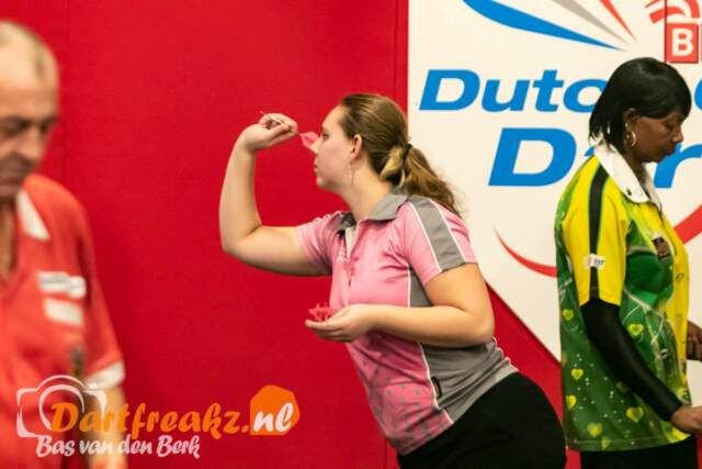 Aletta Wajer vecht zich naar de finale van het dames toernooi tijdens British Classic 2023, Klaasen beste Nederlander bij de heren