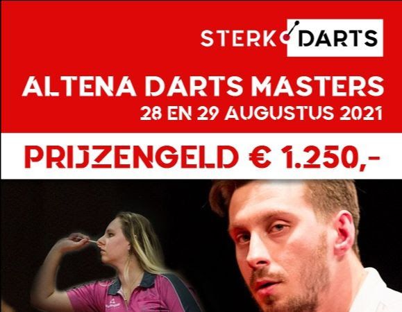 Altena Darts Masters 2021 verzet naar 28 en 29 augustus