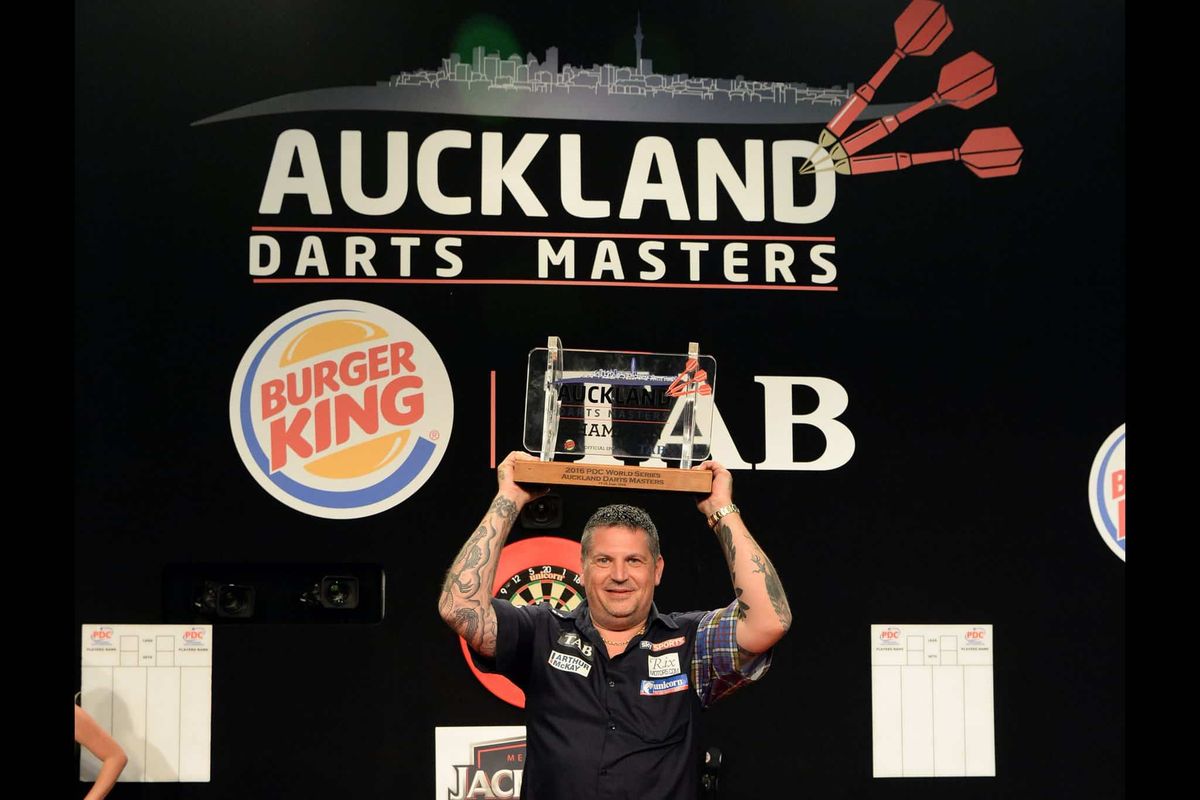 Auckland Masters 2016: Gary Anderson is de nieuwe kampioen, Lewis 2e