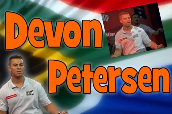 Devon Petersen gaat voortaan door het leven als 'African Warrior'