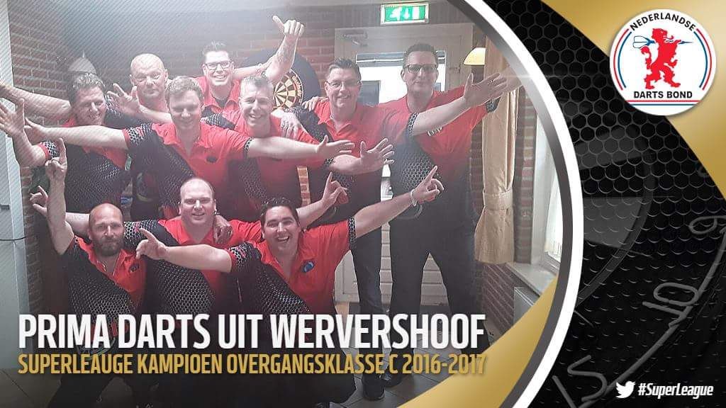PrimaDarts naar de hoofdklasse van de Nederlandse SuperLeague