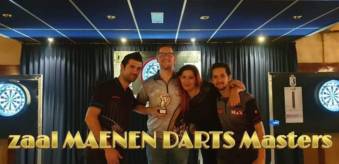 Ron Meulenkamp winnaar van Zaal Maenen Darts Masters 2019