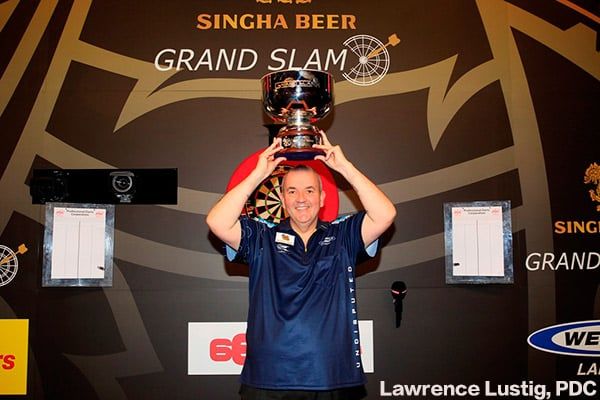 6e Grand Slam of Darts titel voor Phil 'The Power' Taylor, Chisnall 2e