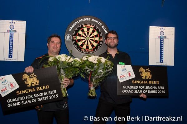 Mark Oosterhuis en Michel van der Horst naar de Grand Slam of Darts