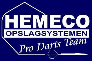 Hemeco Opslagsystemen start nieuw Pro Darts Team