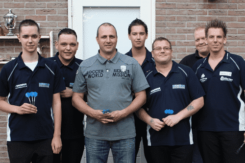 K. van Hees Beveiligingen nieuwe sponsor Hemeco Pro Darts Team