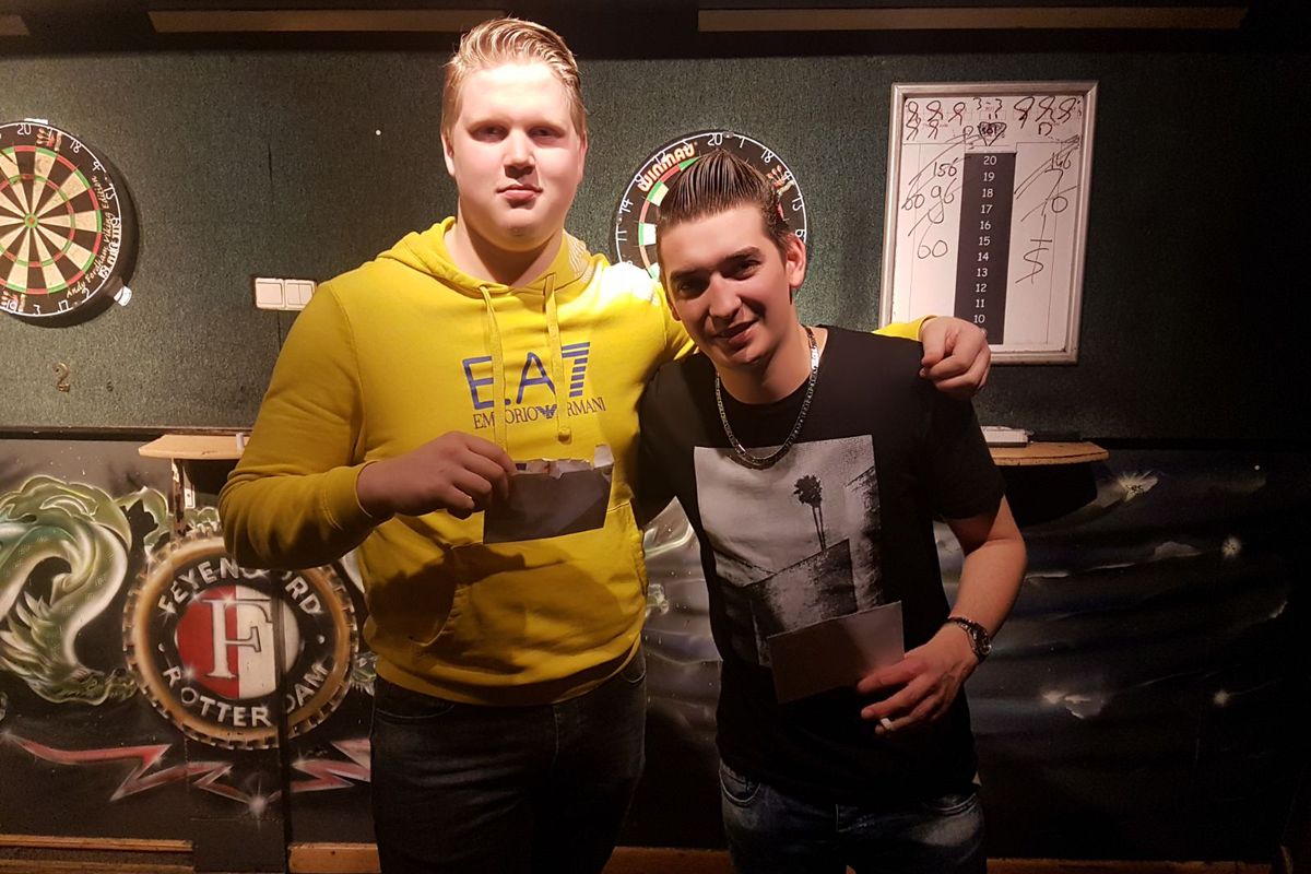 Patrick van den Boogaard wint Café ’T Hof van Jericho Moneydarts