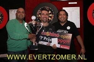 Ahmad Ahmaddy wint Vrijbuiter Cashino Darts Ranking