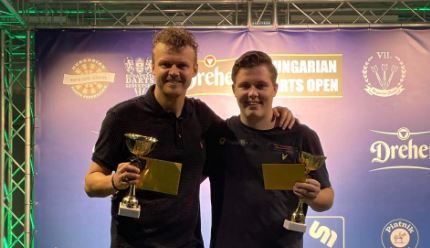 [VIDEO] Veenstra en Blom gouden duo tijdens Hungarian open pairs