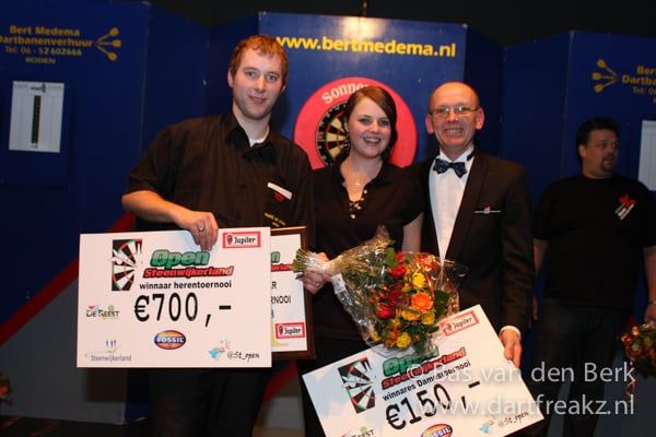 Danny Noppert en Floortje van Zanten winnen Open Steenwijkerland