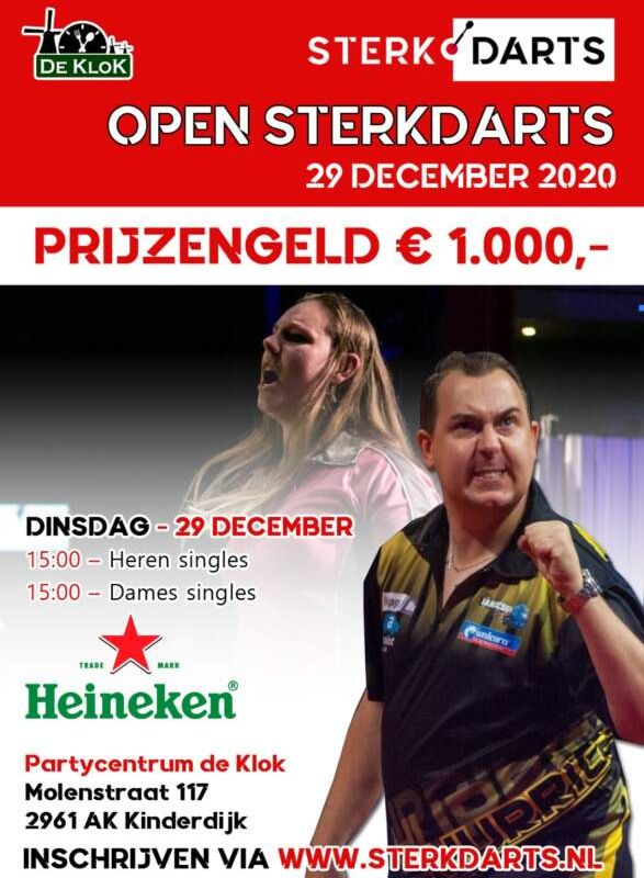 SterkDarts lanceert gelijknamig toernooi met Open SterkDarts