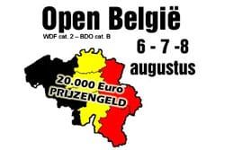 Inschrijven voor Open België nog mogelijk