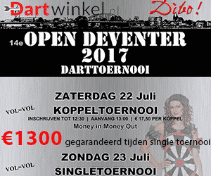 Open Deventer 2017 met minimaal €1300 is dit weekend bij Dibo