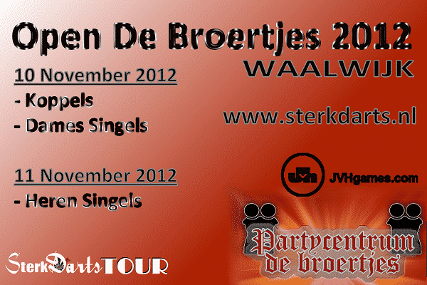 Seeding van eerste editie Open De Broertjes Waalwijk is bekend