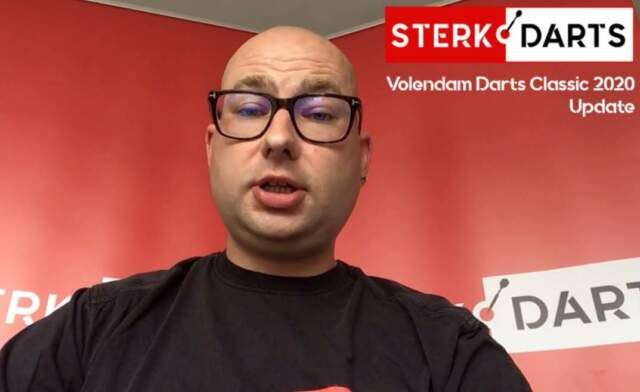 SterkDarts komt met video-update Volendam Darts Classic 2020