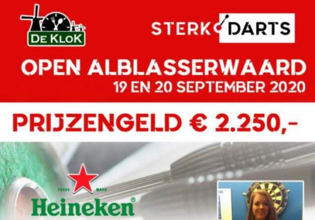 19 & 20 september: Open Alblasserwaard 2020 met € 2.250,- prijzengeld