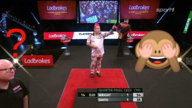 VIDEO: Grappig moment tussen Peter Wright en George Noble