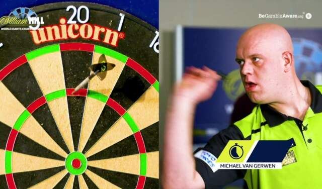 VIDEO: Van Gerwen gooit officieel wereldrecord in 60 seconden