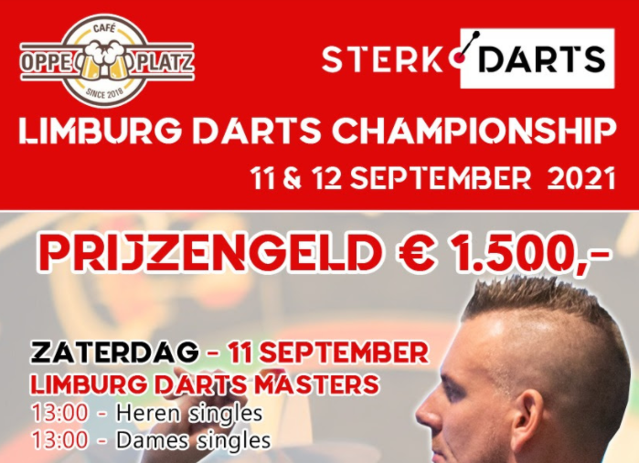 Nieuwe locatie Limburg Darts Championship 2021 en extra plaatsen beschikbaar