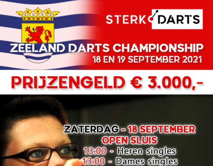 Alle informatie omtrent Zeeland Darts Championship 2021 op een rij