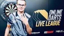 Gian van Veen is winnaar Online Darts Live League Phase 4 week 4