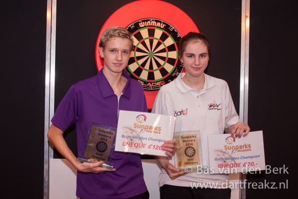 Job ten Heuvel en Lena Edge winnen SunParks Masters jeugdtitels