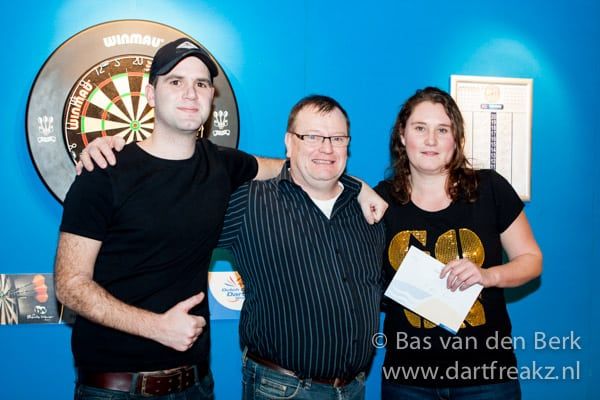 Texel Darts Trophy: Eyben en Oosterhuis winnen mix koppeltoernooi