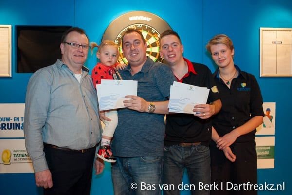 Texel Darts Trophy dag 2: Titels voor Huybrechts, Van Welt en Jansen