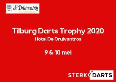 Nieuw dartsweekend in 2020: Tilburg Darts Trophy in Hotel De Druiventros