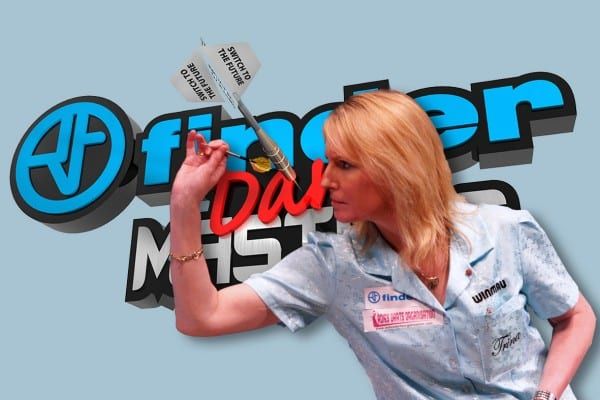 Finder DM Wildcard voor 9-voudig wereldkampioene Trina Gulliver