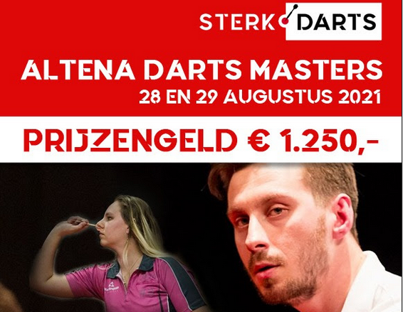 Dit weekend Altena Darts Masters 2021, paar plaatsen beschikbaar