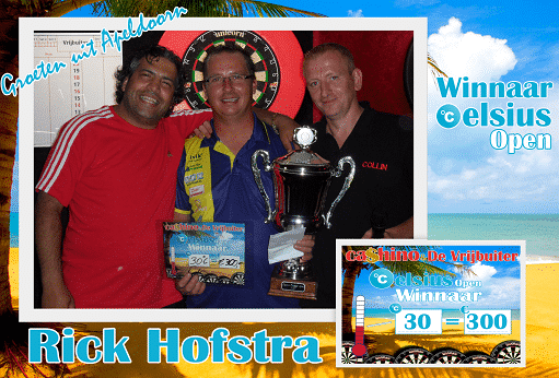 Rick Hofstra wint het Celsius Open 2013, Sven van Dun runner-up