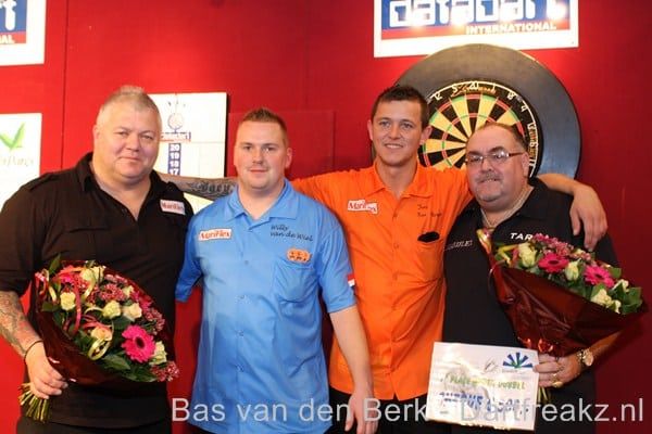 Ten Berge en Van de Wiel CenterParcs Masters runners-up