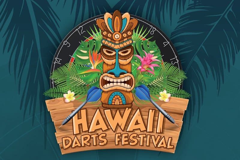Over 3 maanden eerste editie van Hawaii Darts Festival, inschrijving geopend