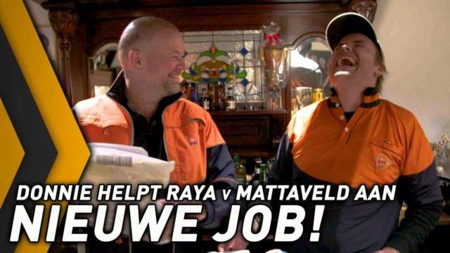 Darts Inside: 'Donnie helpt Raya van Mattaveld aan een nieuwe job'
