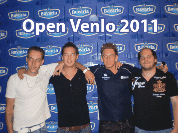 Open Venlo Jerry Hendriks& Gino Vos  slaan hun slag
