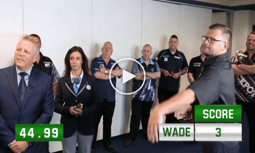 VIDEO: Wade verbreekt wereldrecord met 15 bulls in 1 minuut